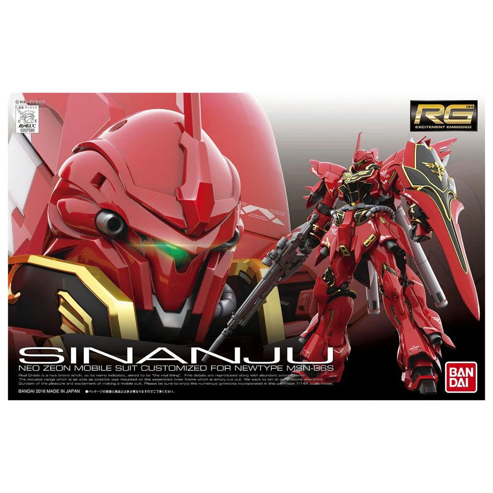 Bandai: RG 1/144 MSN-06S SINANJU