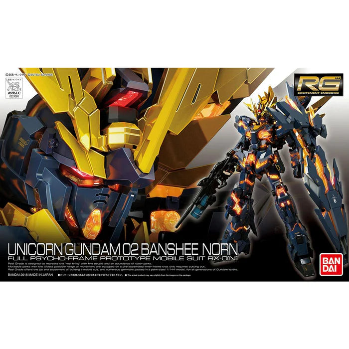 Bandai: RG 1/144 - UNICORN GUNDAM 02 BANSHEE NORN
