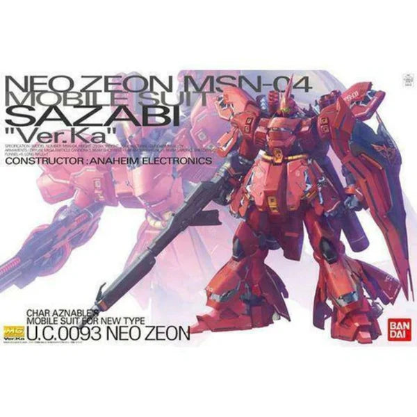 Bandai: MG 1/100 NEO ZEON MSN04 SAZABI Ver.Ka