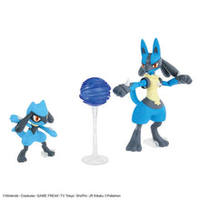 Bandai: Pokemon Model Kit - Riolu & Lucario