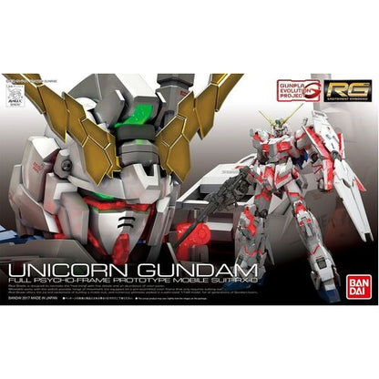 Bandai: RG 1/144 Unicorn Gundam