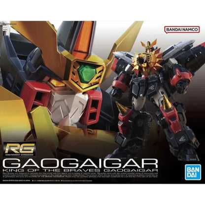 Bandai: GUNDAM - HOBBY KIT 1/144 RG - GAOGAIGAR - King of the Braves
