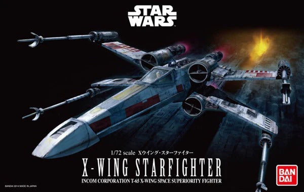 Bandai: 1/72 STAR WARS X-WING STARFIGHTER