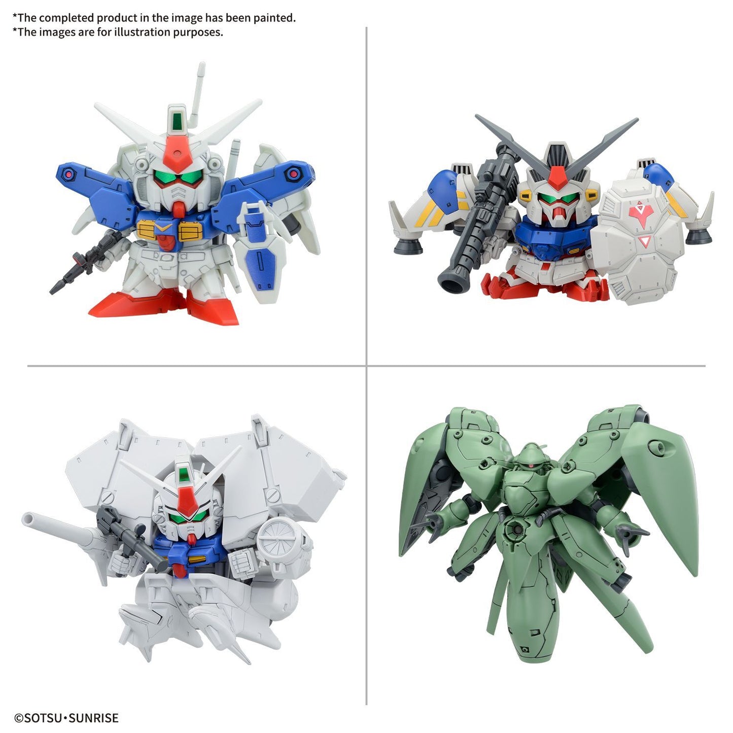 Bandai: BB Senshi MS Gundam 0083 Stardust Memory Set