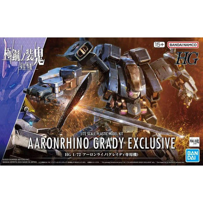 Bandai: AMAIM - HG HOBBY KIT 1/72 - AARONRHINO GRADY EXCLUSIVE
