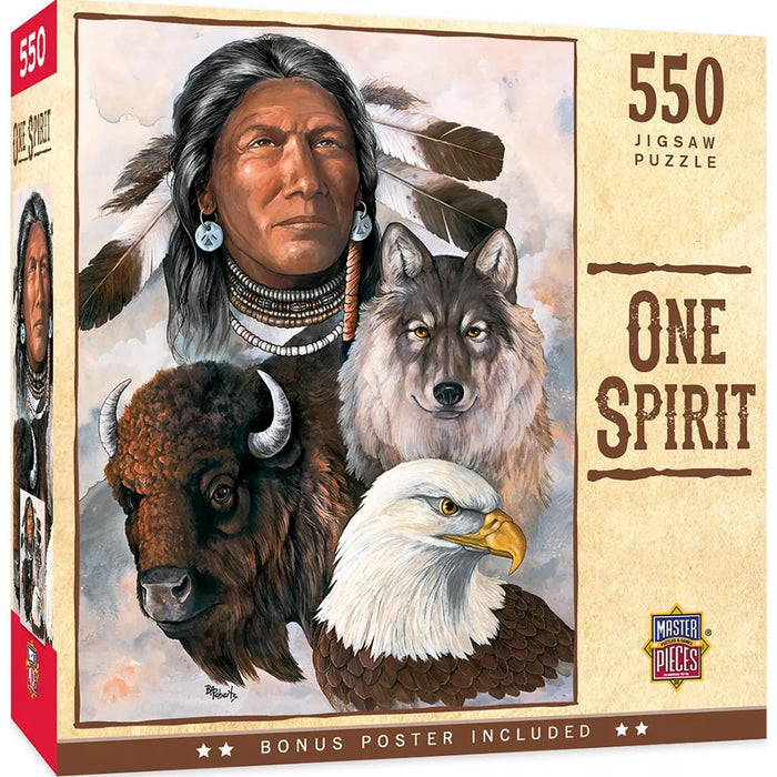 Masterpieces: Tribal Spirit One Spirit 550pc
