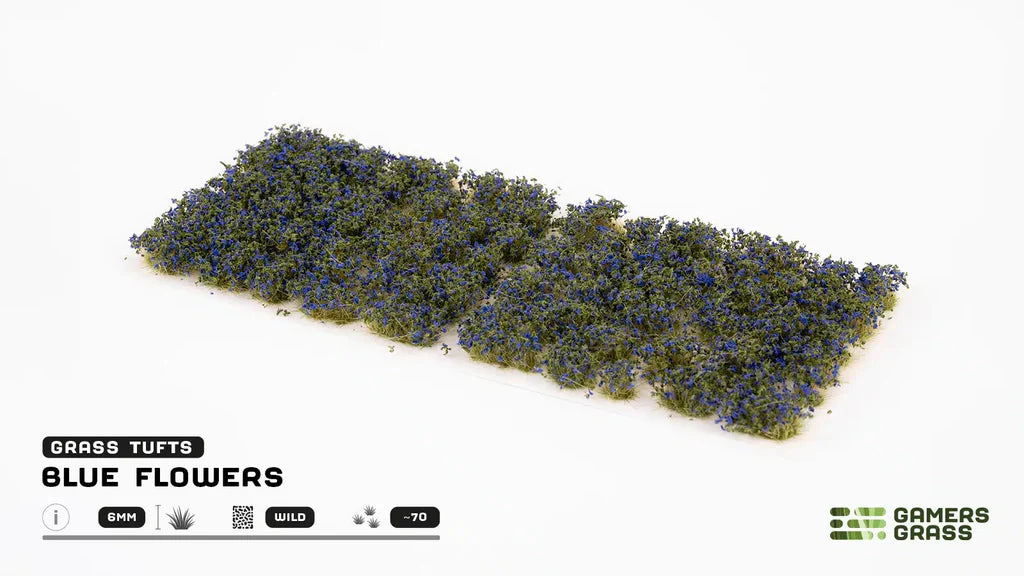 Gamers Grass: Blue Flowers
