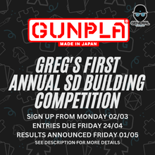 Gunpla - Greg's First Annual SD Building Competition - Malvern