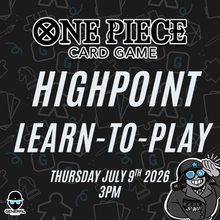 Learn to play: One-Piece TCG - 24th of September and 1st of October