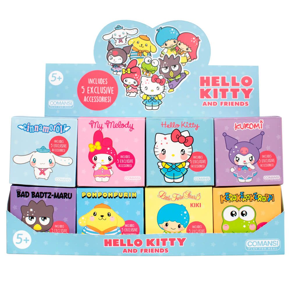 Hello Kitty Friends Friendship Box Figurines