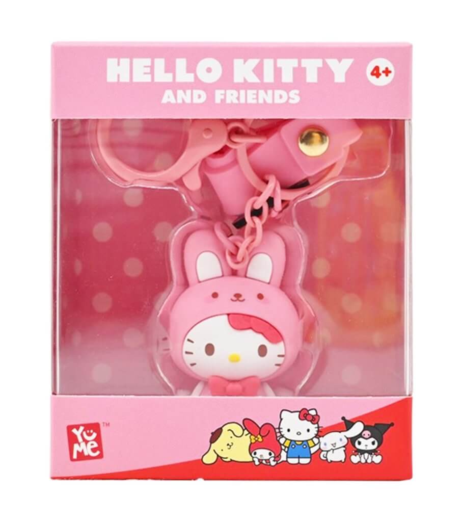 Hello Kitty: Keychain w/hand strap - Hello Kitty