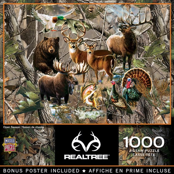 Masterpieces: Realtree Open Season 1000pc