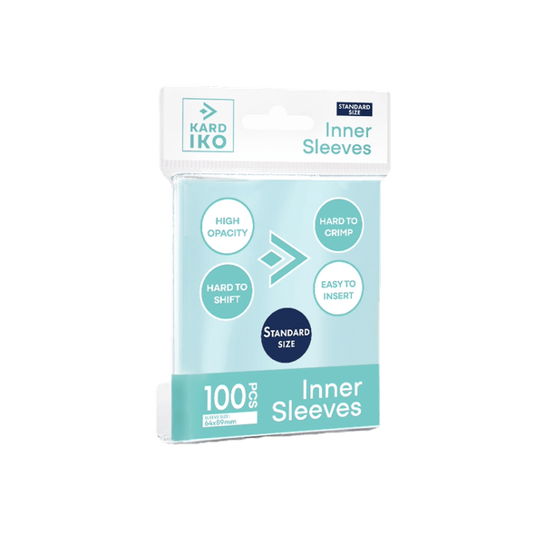 Kardiko: Inner Sleeves Standard - Clear (100)