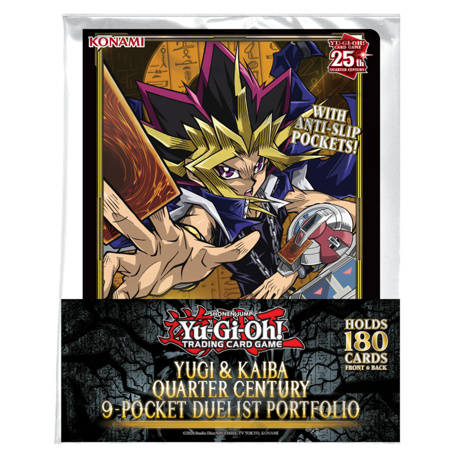 Yu-Gi-Oh! 9 Pocket Portfolio - Yugi & Kaiba Quarter Century