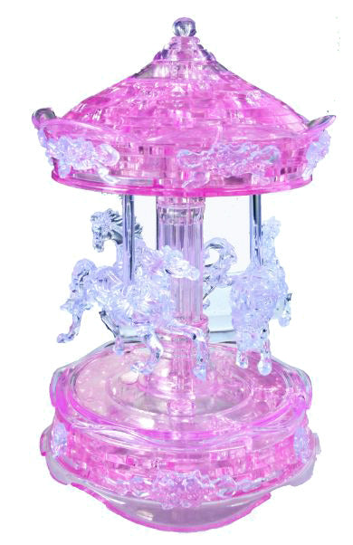 Crystal Puzzle: Pink Carousel