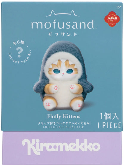 Kiramekko: Mofusand Plush Clip with Vinyl Face (Blind Box)