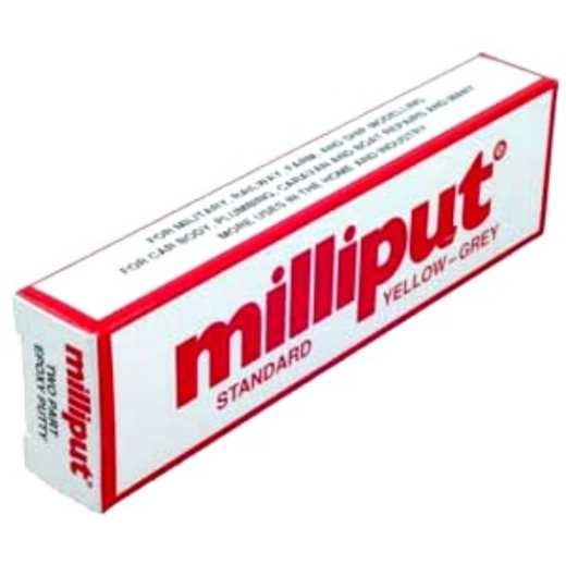 Milliput Standard Grey-Yellow 2 Part Putty