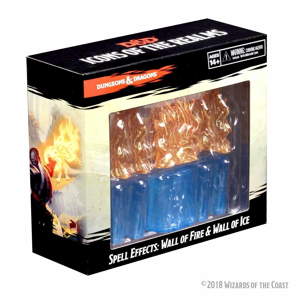 Icons of the Realms: Spell Effects Wall of Fire & Wall of Ice