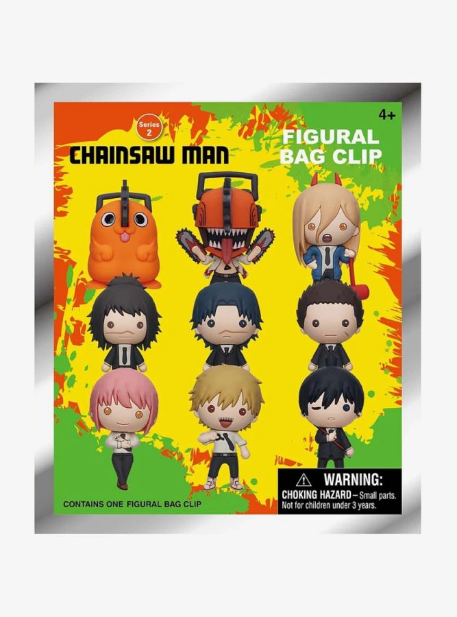 Chainsaw Man - 3D PVC Bag Clips (Series 2) Blind Bag