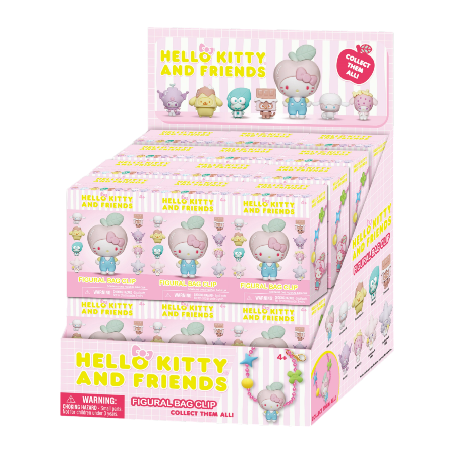 Hello Kitty - Figural Bag Clips Bubble Tea Series