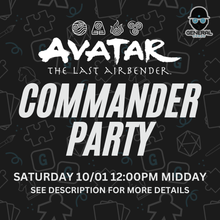 MTG: Avatar Commander Party - Chirnside - January 10th