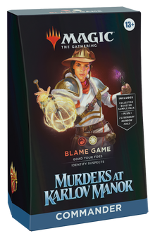 MTG: Murders at Karlov Manor (Blame Game Commander Deck)