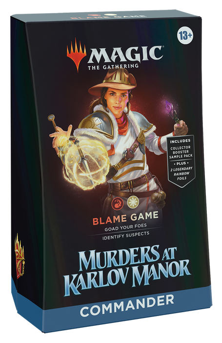MTG: Murders at Karlov Manor - Blame Game Commander Deck
