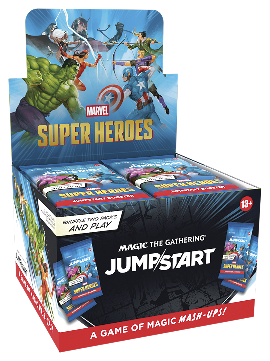 MTG: Marvel Super Heroes (Jumpstart Booster Display) - Preorder