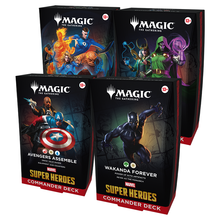 MTG: Marvel Super Heroes (Commander Deck Bundle) - Preorder