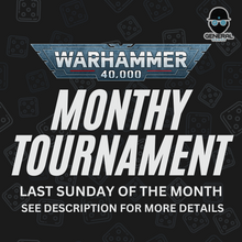 Chirnside Park Monthly Warhammer 40k Tournament (Doubles) - March 29th