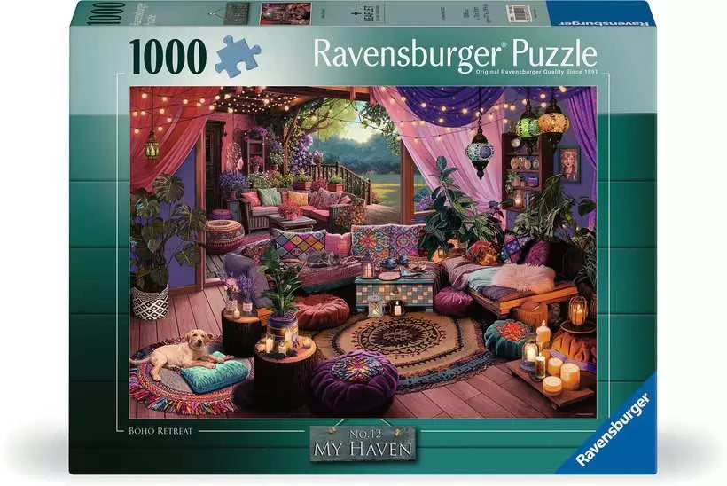 Ravensburger: My Haven No.12 - Boho Retreat 1000pc