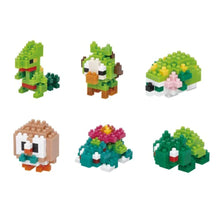 Nanoblock: Pokemon - Grass Set (Display)