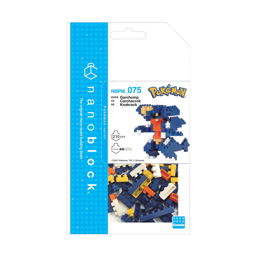 Nanoblock: Pokemon - Garchomp
