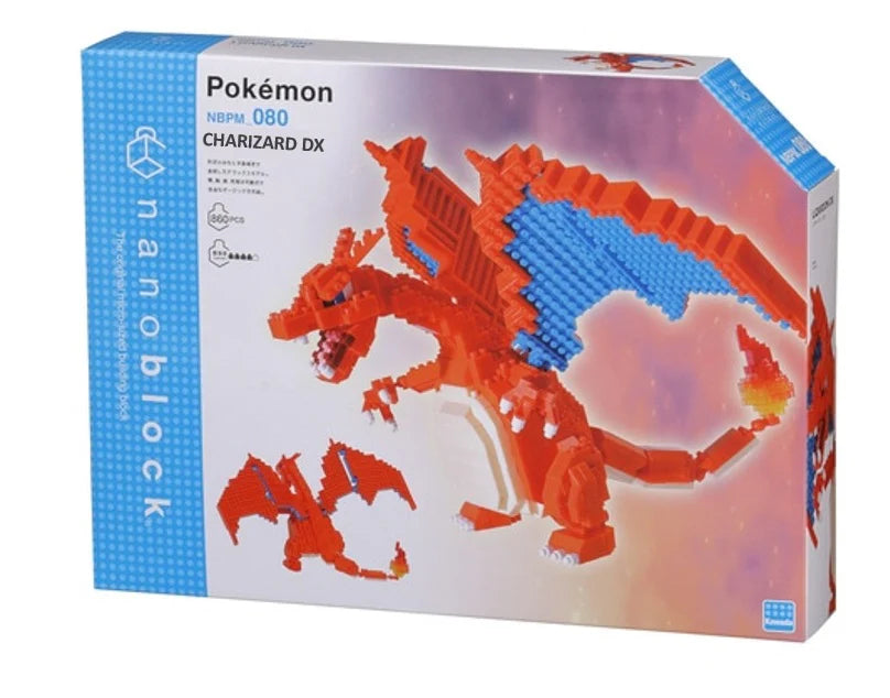 Nanoblock: Pokemon - Charizard DX