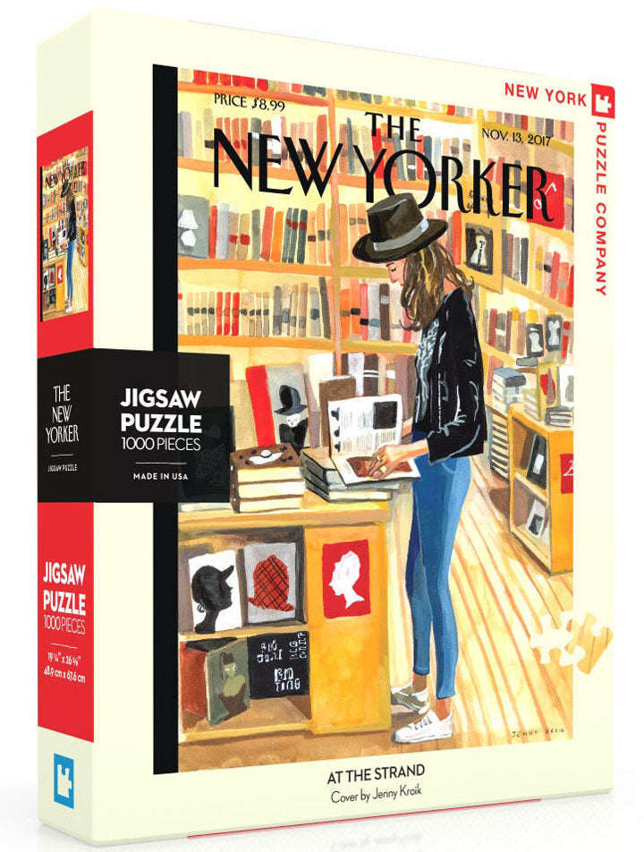 New York Puzzle Company: At the Strand 1000pc