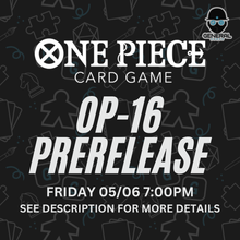 One Piece TCG - OP-16 Prerelease - Malvern