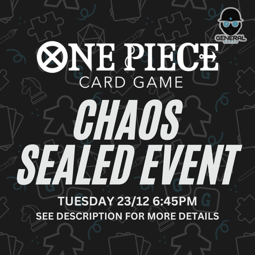 One Piece - Chaos Sealed Event - Chirnside - December 23rd