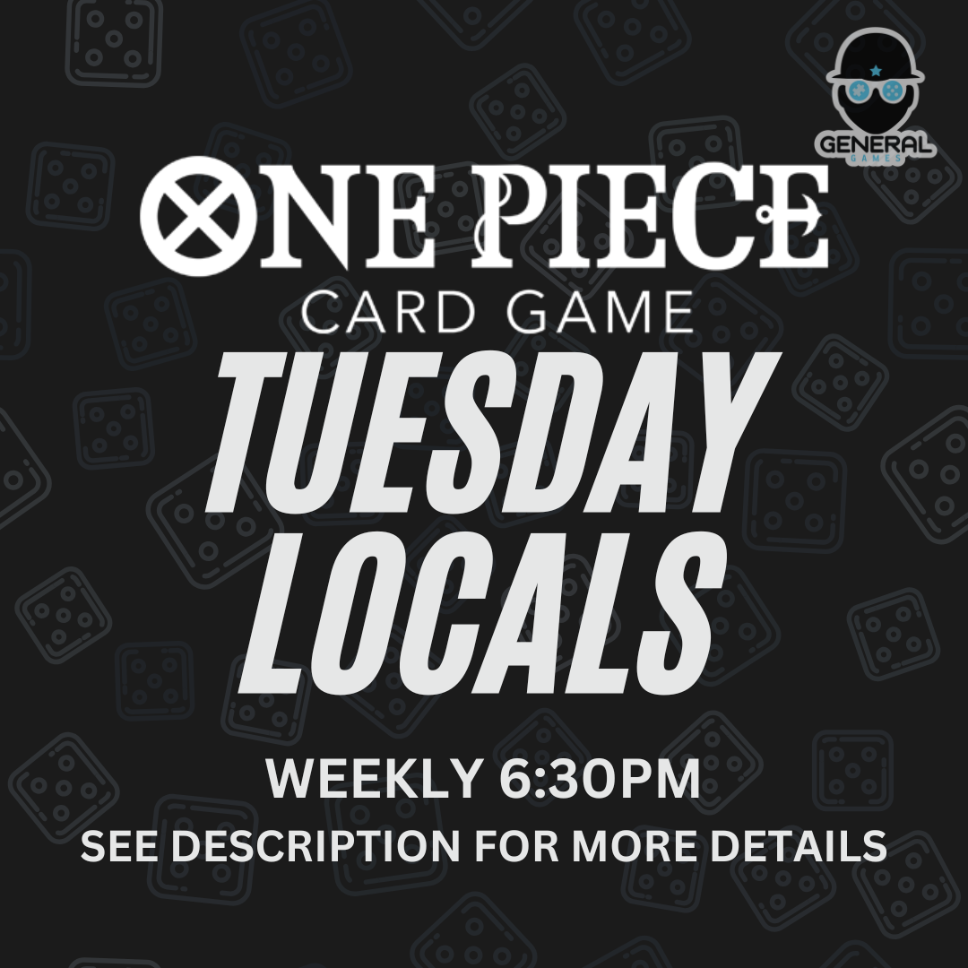 One Piece Tuesday Locals - December - Chirnside