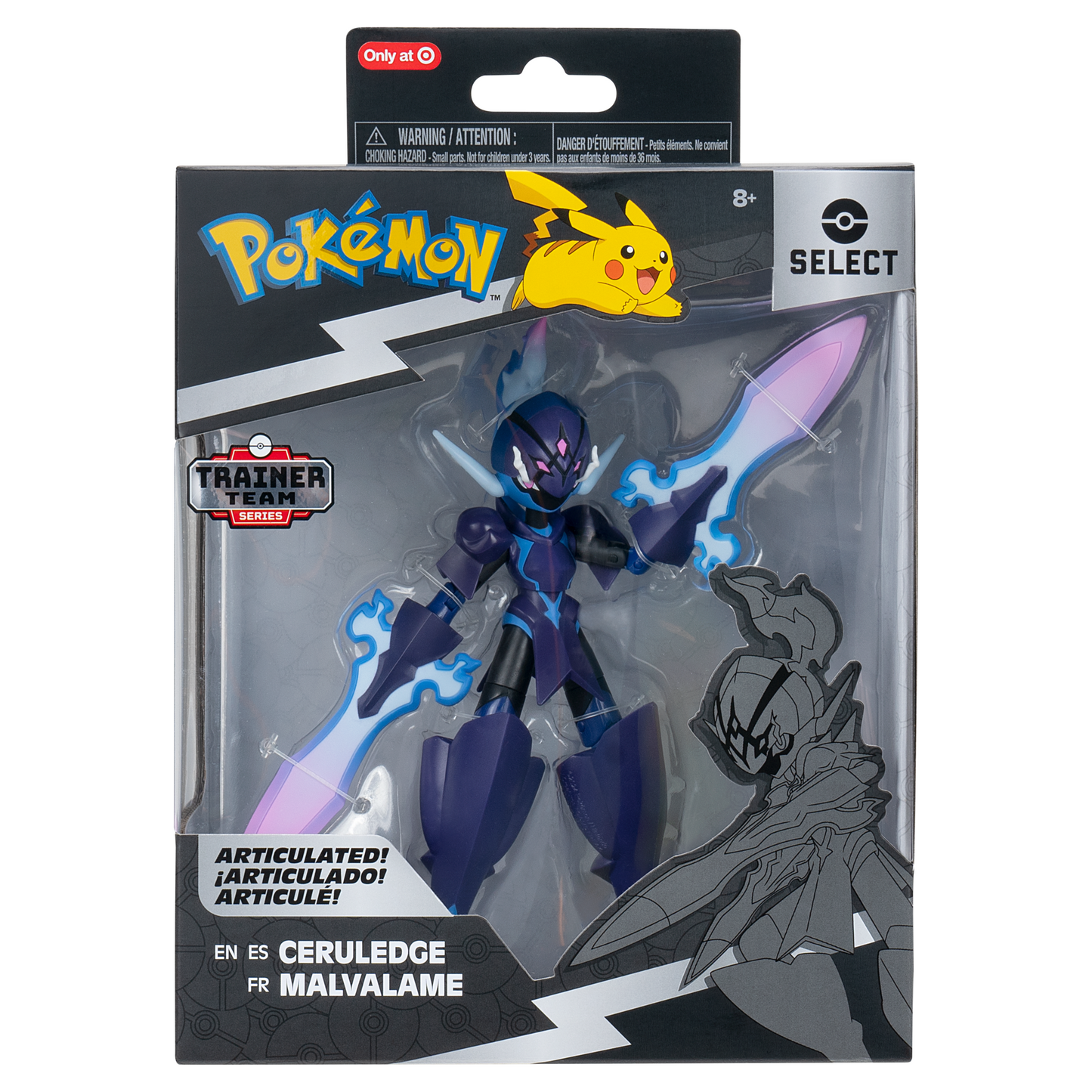 Pokemon: Trainer Team Super-Articulated Action Figure - Ceruledge