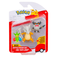 Pokemon: Battle Figure 3 Pack - Roselia & Marowak & Perrserker