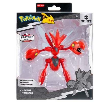 Pokemon: Trainer Team Super-Articulated Action Figure - Scizor