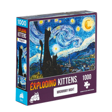 Exploding Kittens: Puzzle Mrowwwy Night 1000pc