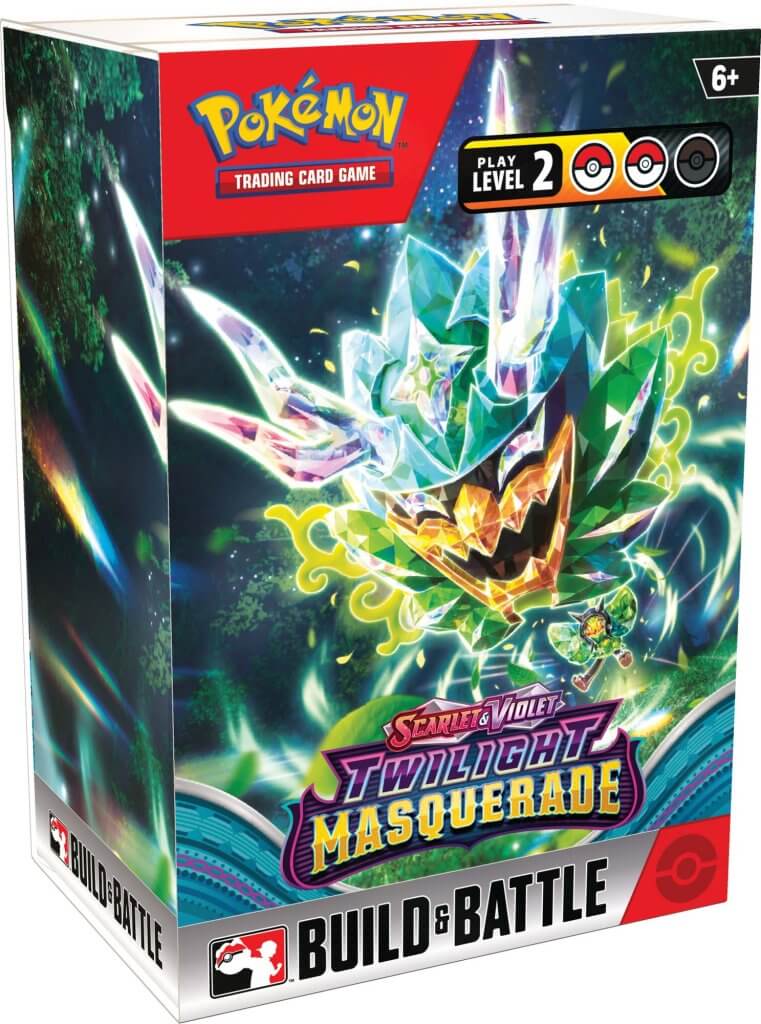 Pokemon: Scarlet & Violet 6 - Twilight Masquerade (Build & Battle Box)