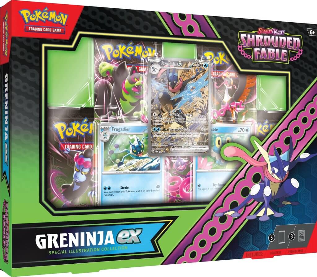 Pokemon: Scarlet & Violet 6.5 Shrouded Fable (Kingdra/Greninja ex Special Collection)