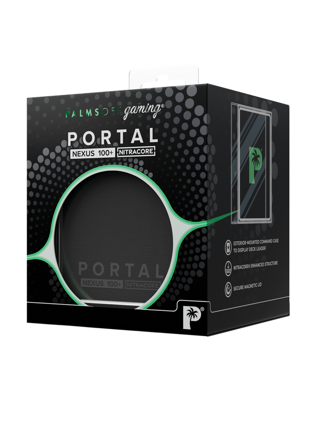 Palms Off: Portal Deck Box Nexus 100+ Black