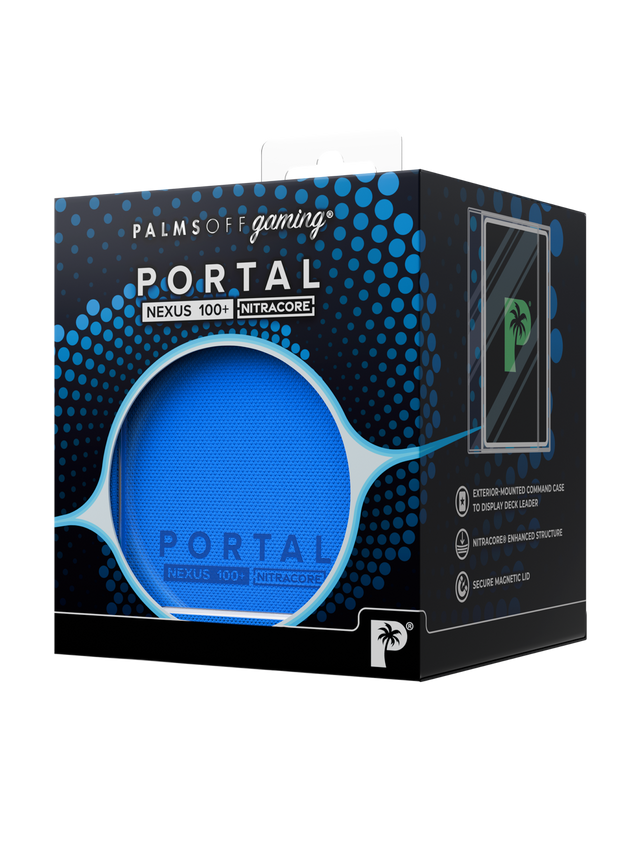 Palms Off: Portal Deck Box Nexus 100+ Blue
