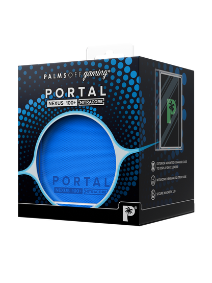 Palms Off: Portal Deck Box Nexus 100+ Blue