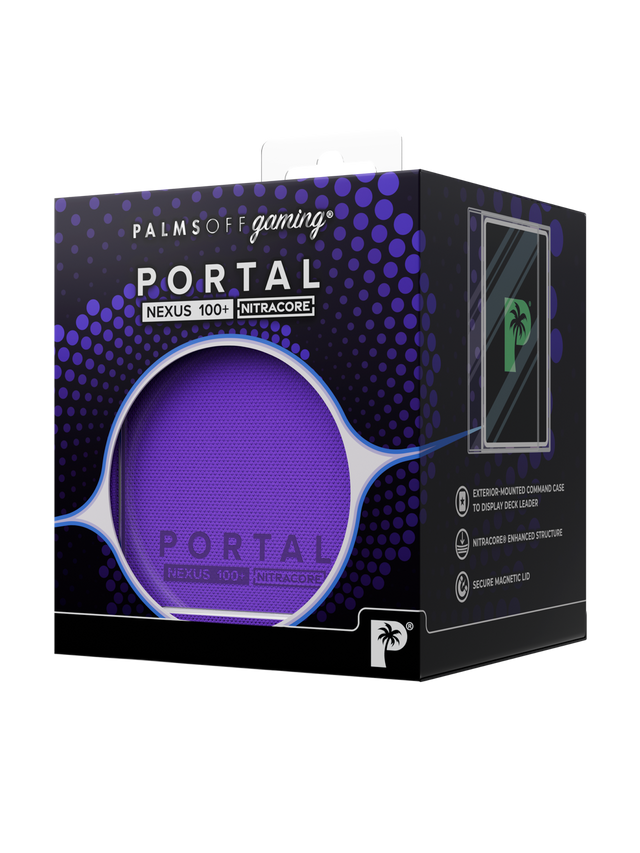 Palms Off: Portal Deck Box Nexus 100+ Purple