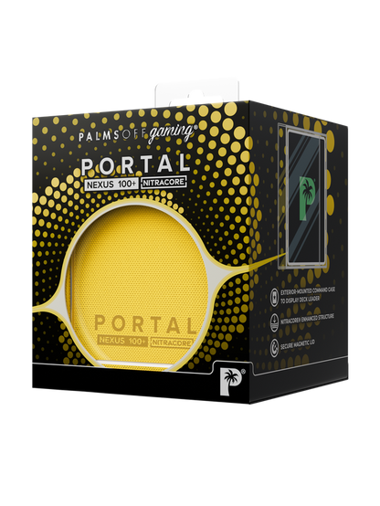 Palms Off: Portal Deck Box Nexus 100+ Yellow