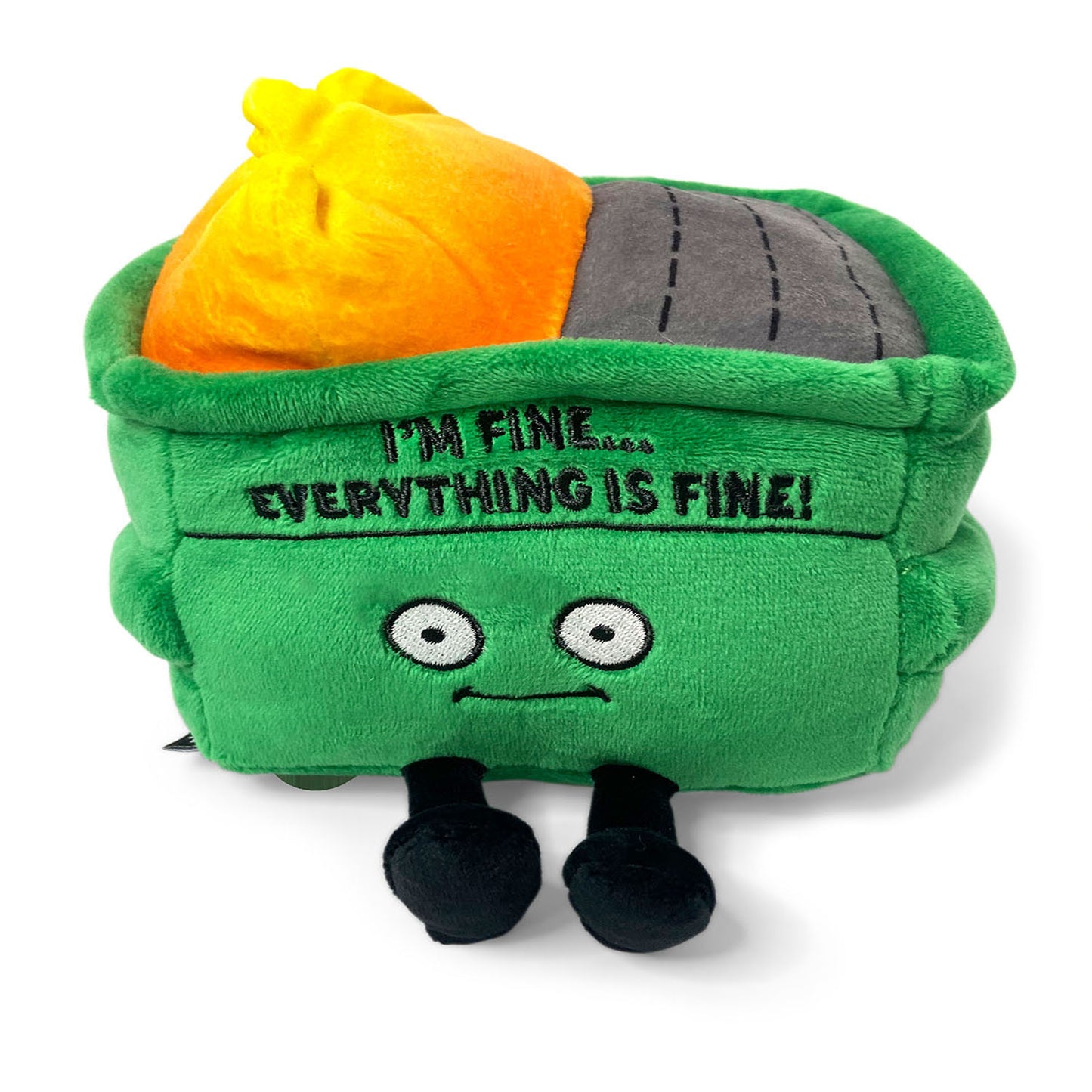 Punchkins: I'm Fine... Everything Is Fine - Dumpster Plush